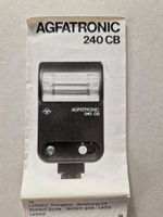 Gebrauchsanleitung für Agfatronic 240CB Blitzgerät