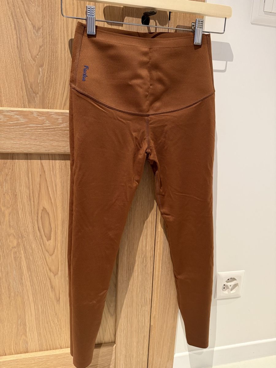 Leggings: Leggings marron Fanka, taille S – Nuovo e nell'imballaggio originale da Bovernier venduto da jba_cr9f 2