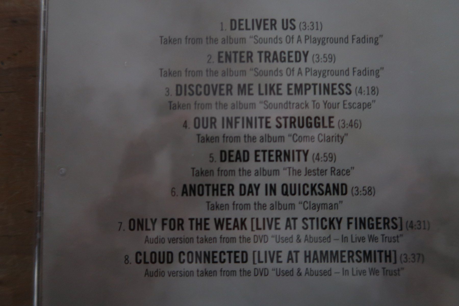 CD: IN FLAMES - 8 SONGS - ROCK HARD - CD – Usato da Basel venduto da Patiscat 3