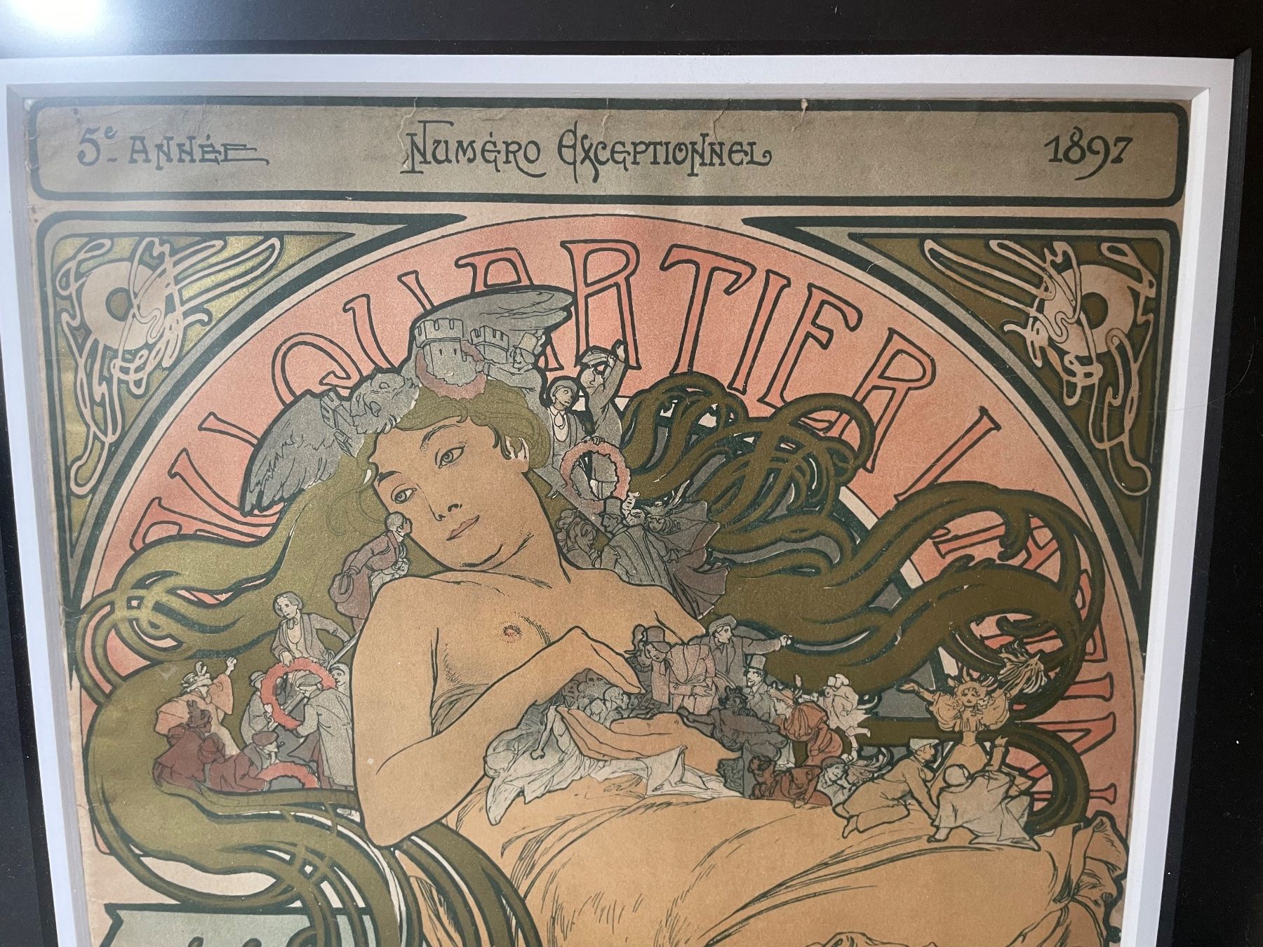 Grafica & Litografie: Original Lithografie von Alfons Mucha 1897 – Usato da Basel venduto da misterX64 5