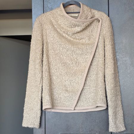 🐸 NILE CAPE STRICKJACKE XS MIT WOLLE CARDIGAN PONCHO JACKE