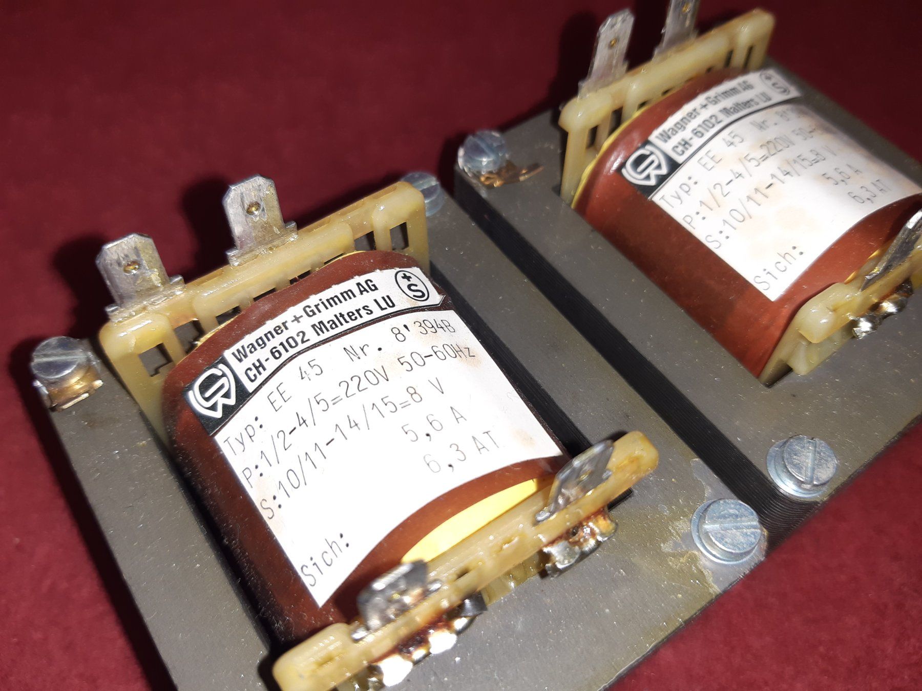 Componenti elettronici: Transformatoren 2 Stück evtl. ungebraucht! – Usato da Lohn-Ammannsegg venduto da Molch7 3