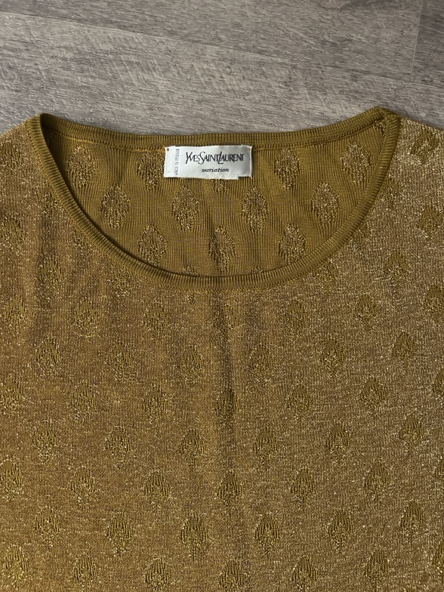 Saint Laurent Top: Yves Saint Laurent casacca – Usato da Davesco-Soragno venduto da paperoga