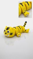 Mini Tiger – Bewegliche Figur (Flexi Fidget)