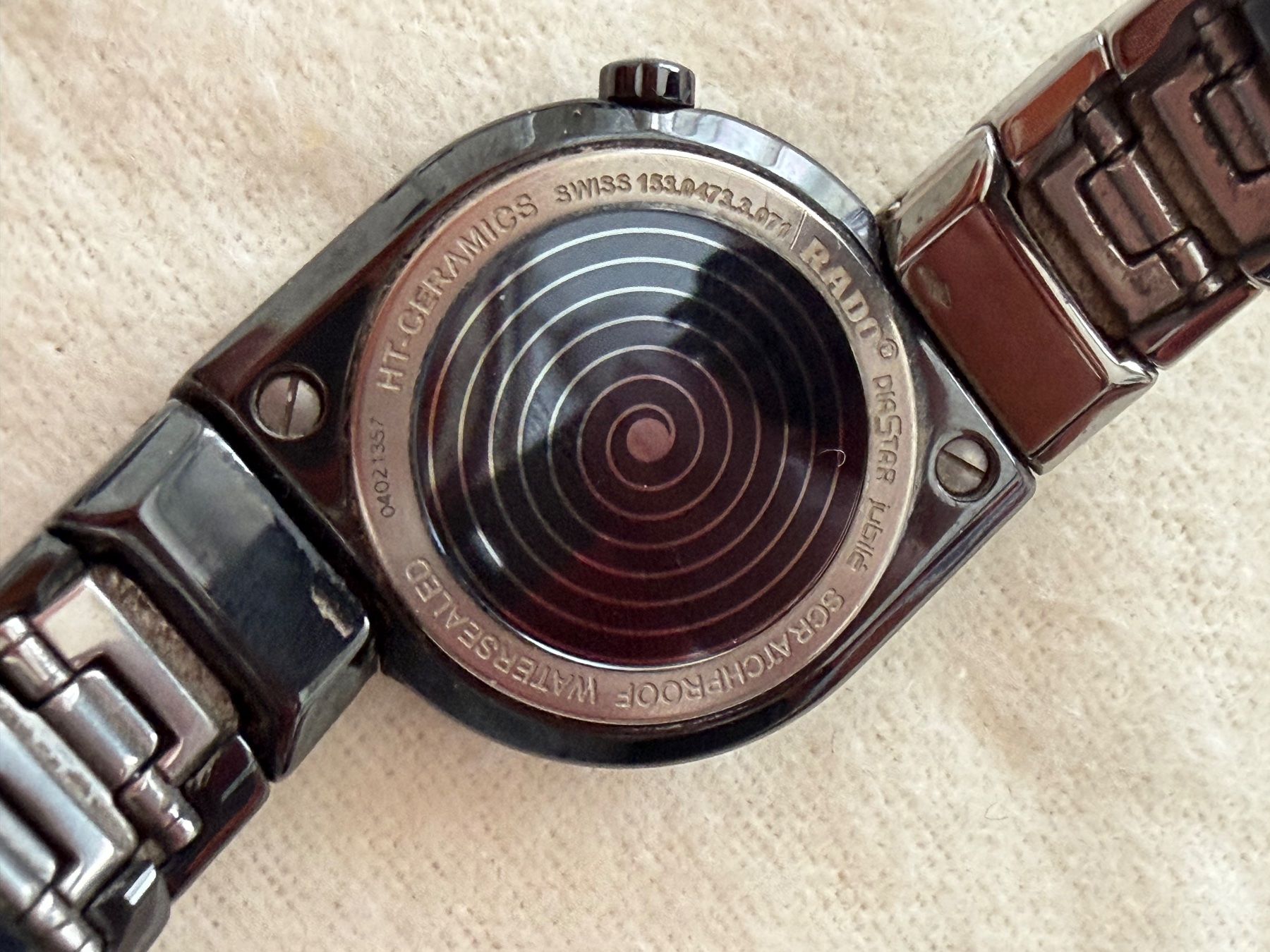 Rado Diastar Jubile Uhr Keramik schwarz gebraucht (Gebraucht) in ...