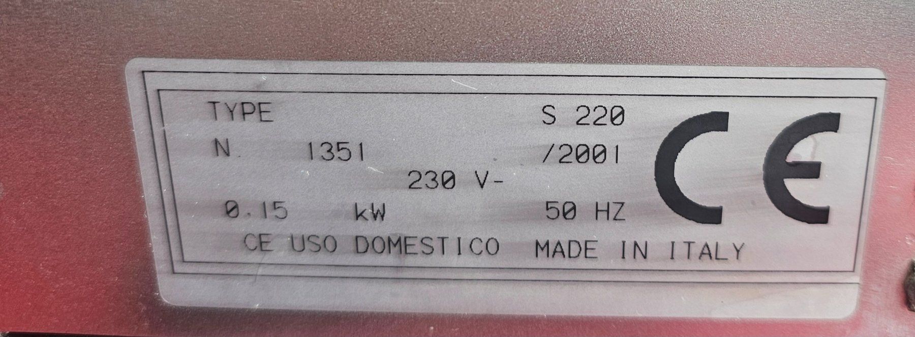 Elettrodomestici da cucina: ***NOVAMATIC***Type S 220 grosses Aufschnittmaschine – Usato da Bronschhofen venduto da Xena37 4