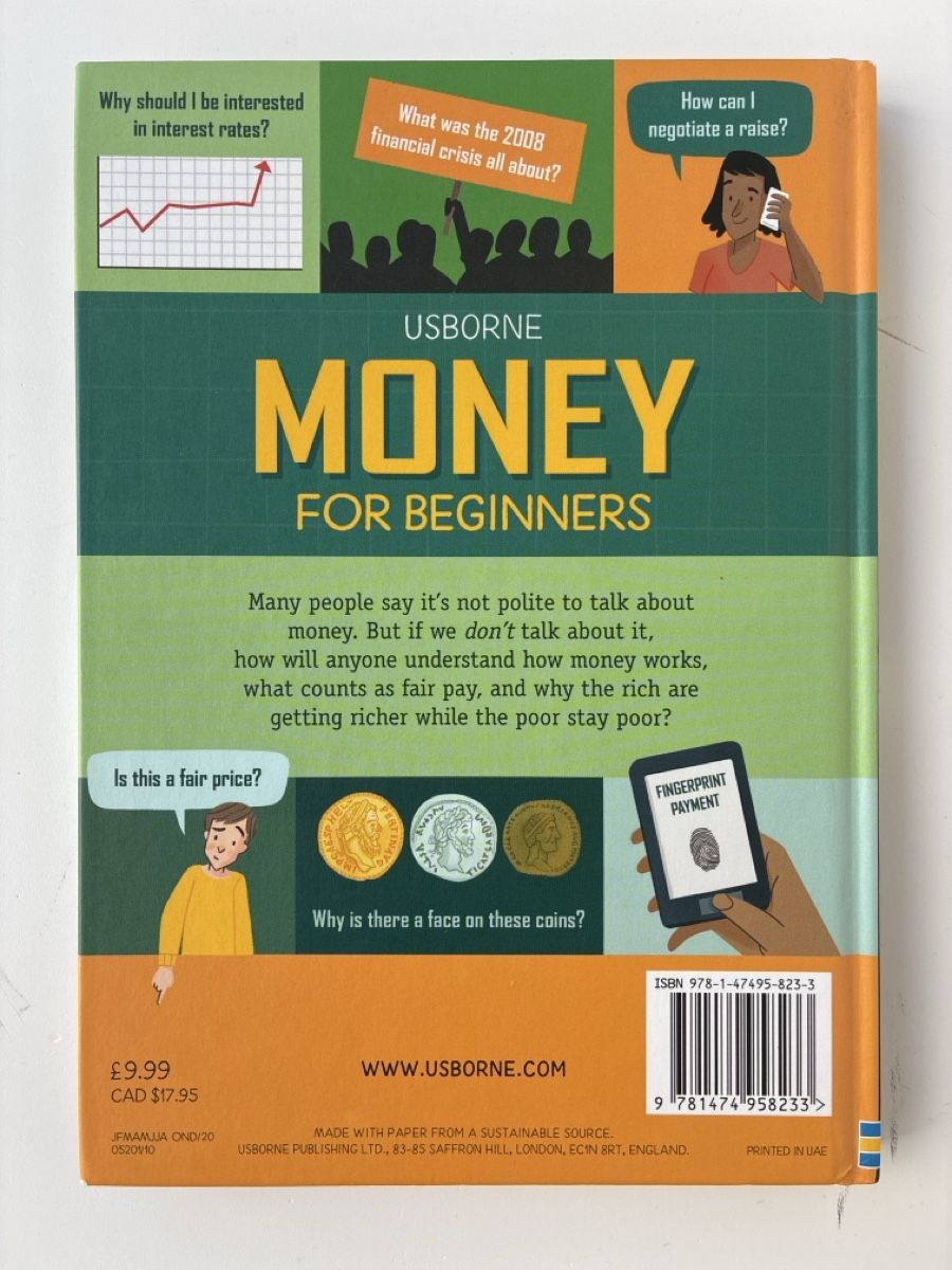 Libri: Usborne Money For Beginners – Usato da Lucens venduto da metaD 1