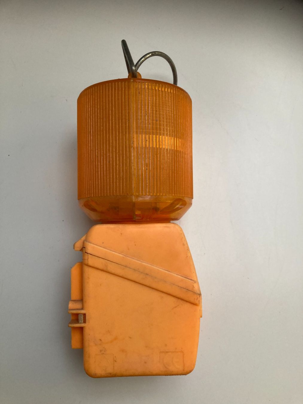 Lampen: Warnleuchte Baustellenlampe ASPHALT orange Batterie – Gebraucht aus Cham von WB2223 3
