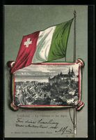 Neuchâtel, Le Château et les Alpes, Pa