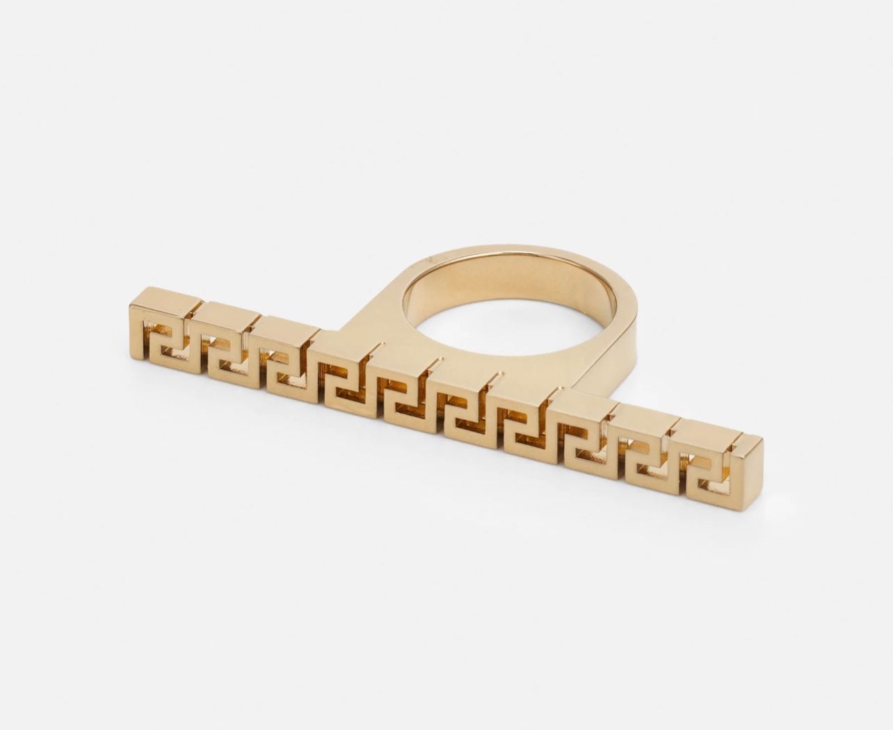 Versace Anelli: Versace Ring, Gr. 53 (13) – Nuovo e nell'imballaggio originale da Oberaach venduto da Dandy2021