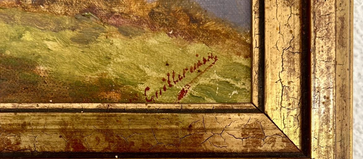 Gemälde: Landschaftsgemälde Öl – Gebraucht aus Rutschwil von joz_w5mj 4