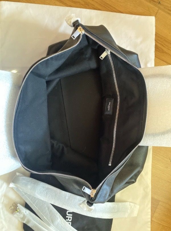 Saint Laurent Taschen: Saint Laurent Duffle Bowling Bag - Black Leather - New – Neu und originalverpackt aus Buttikon SZ von Maxwelltime 1
