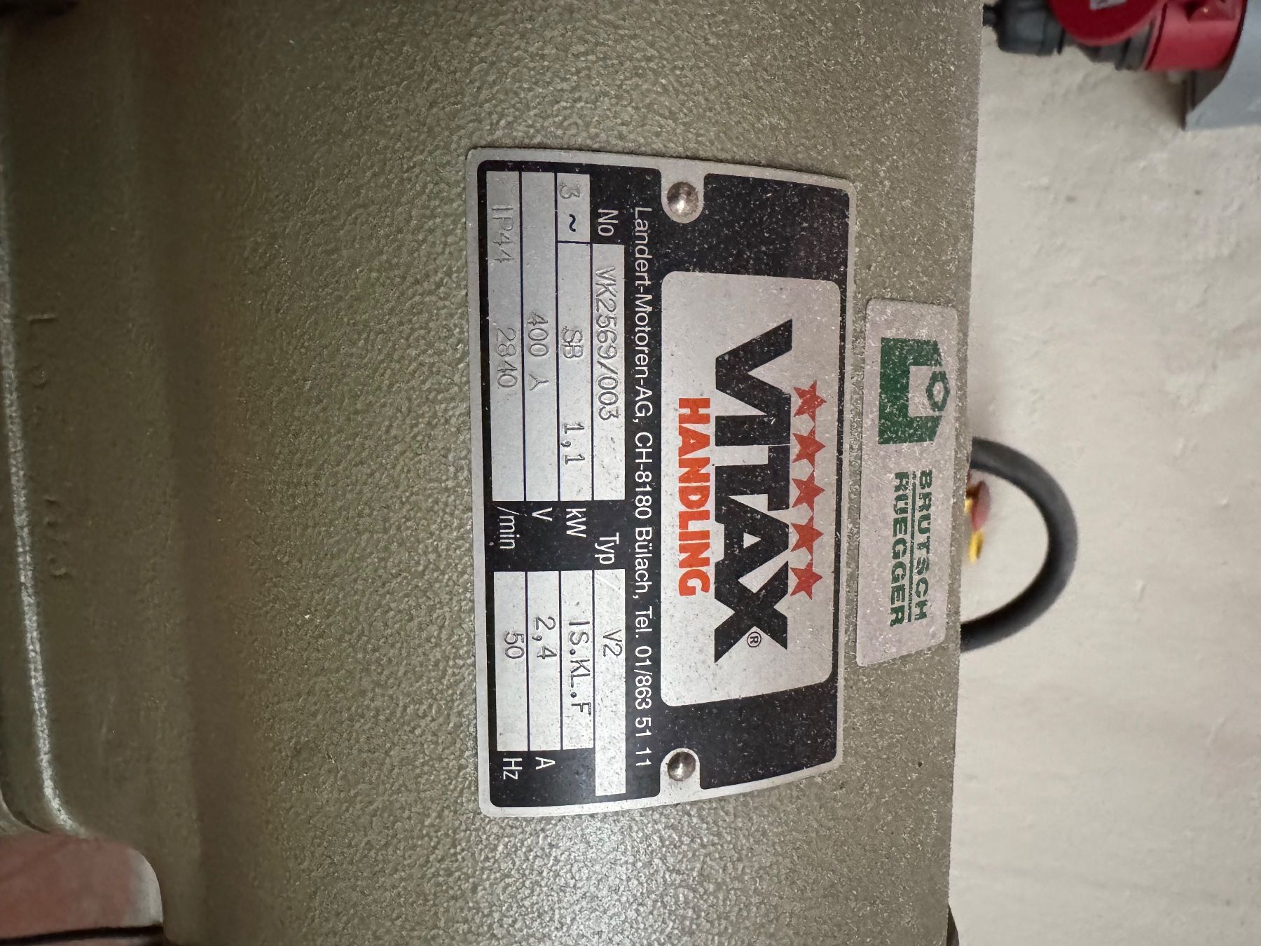 Vitax Schleifen & Polieren: Vitax Ständerschleifmaschine – Gebraucht aus Nennigkofen von XEAG 2