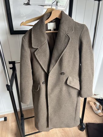 H&M Wollmantel, XS, hellbraun, Herbst/Winter, Top Zustand! (