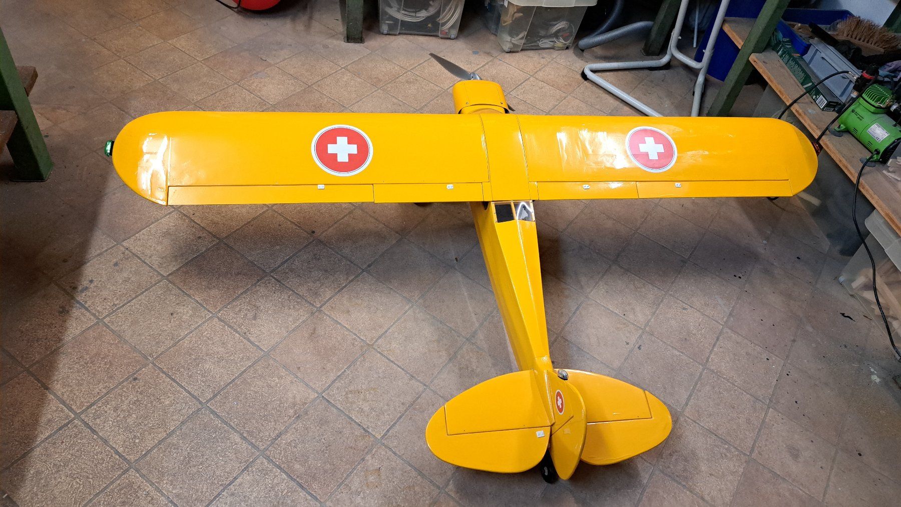 RC Modellbau: Piper PA-18 "Super Cub" – Neu (gemäss Beschreibung) aus Fislisbach von Pires1 1
