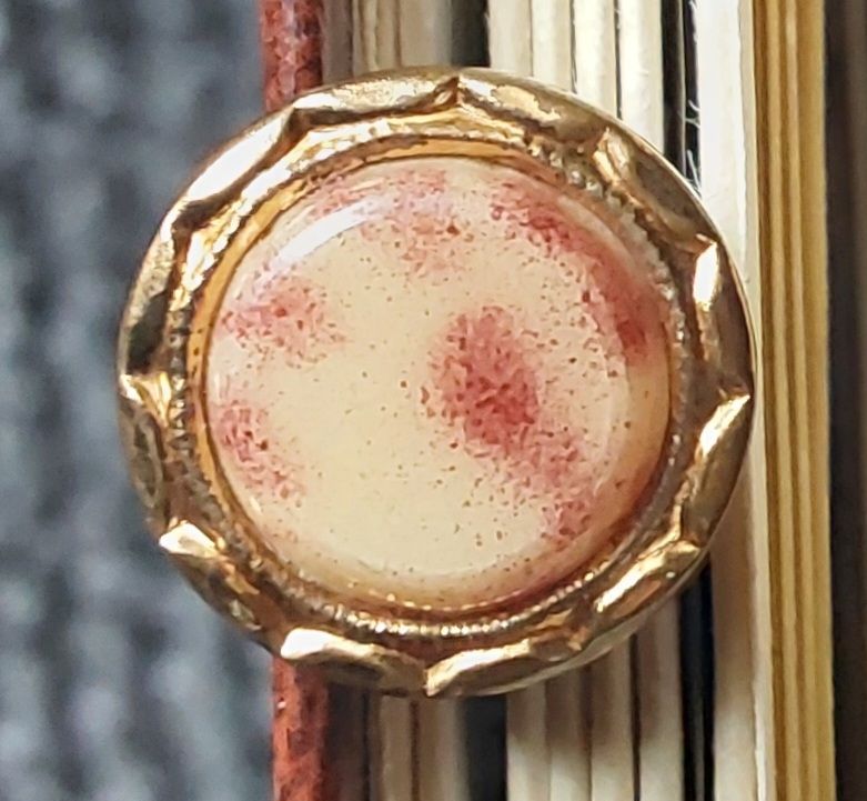 Manschettenknöpfe: Vintage Manschettenknöpfe & Brosche, Set, Goldfarben – Gebraucht aus Windisch von Benji026 7