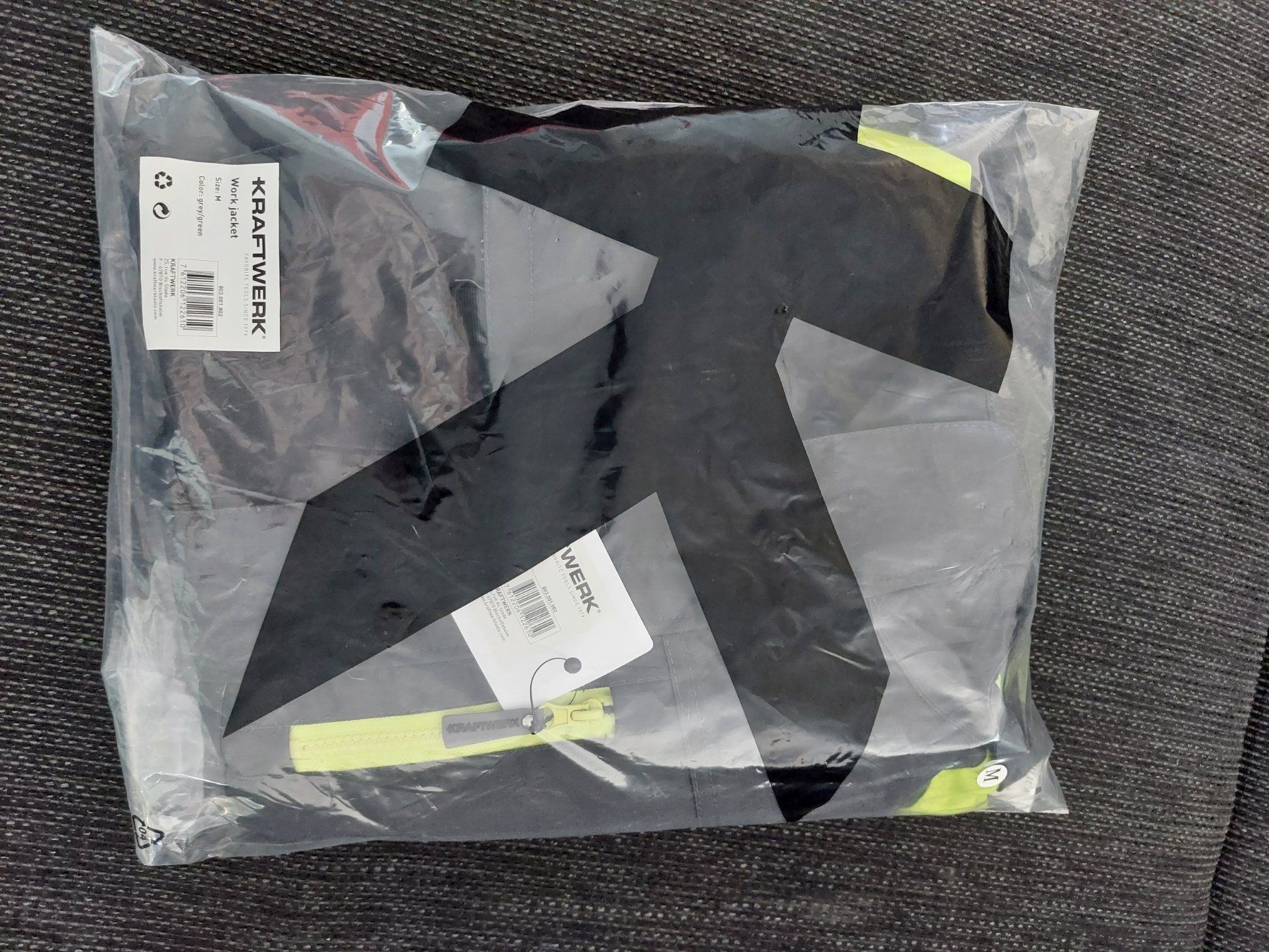 Giacche: Kraftwerk Work Jacke Grösse M – Nuovo e nell'imballaggio originale da Tuggen venduto da Sani-liquidation 1