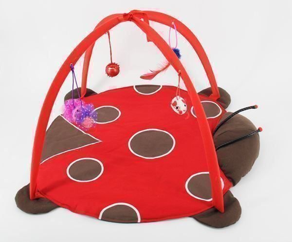 Tappeto da gioco: KATZEN SPIELDECKE - SPIELMATTE - MARIENKÄFER MATTE – Nuovo e nell'imballaggio originale da Kriens venduto da swissgadget 2
