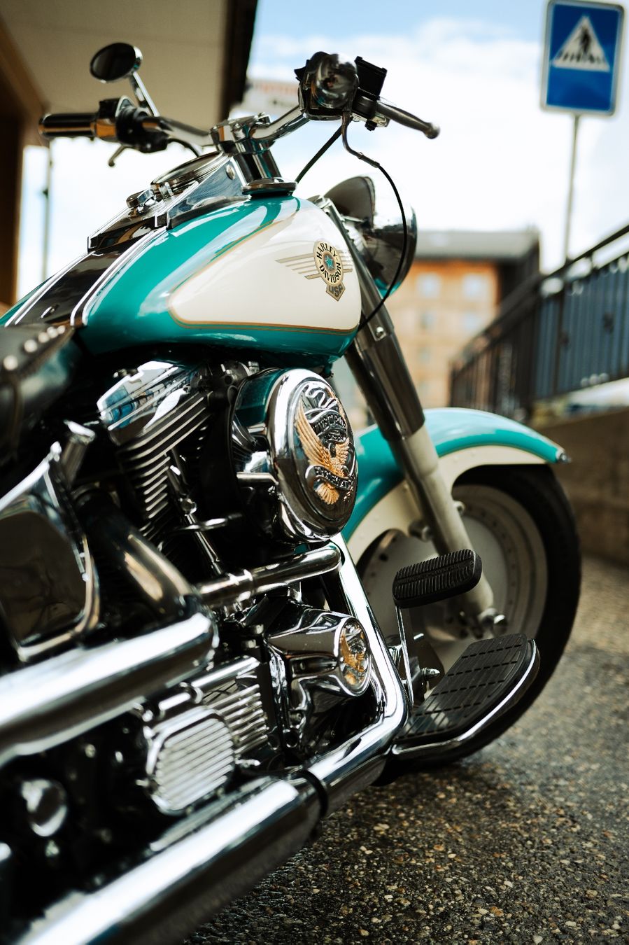 Harley-Davidson Chopper: Harley Davidson Fatboy 1340 EVO – Usato da Haute-Nendaz venduto da vin_fm7p 2