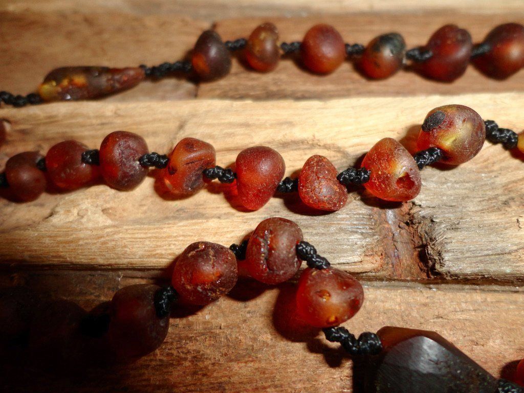 Catenine: Gebetskette - Bernstein /Ambre/Amber echt – Nuovo (secondo la descrizione) da Biberist venduto da tl-schmuck 3