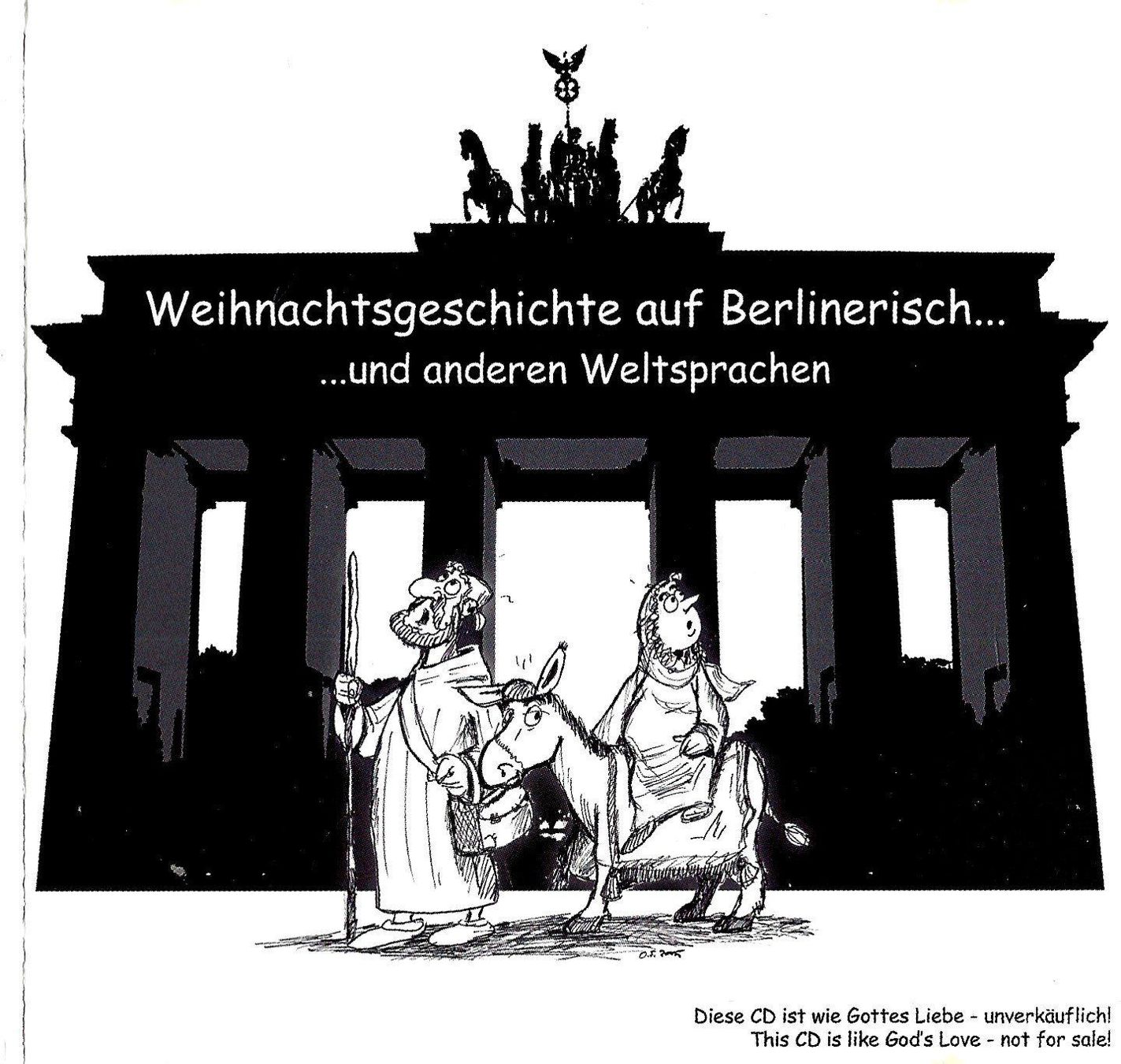 CD: WEIHNACHTSGESCHICHTE AUF BERLINERISCH UND WELTSPRACHEN CD – Usato da Kandergrund venduto da Sososo