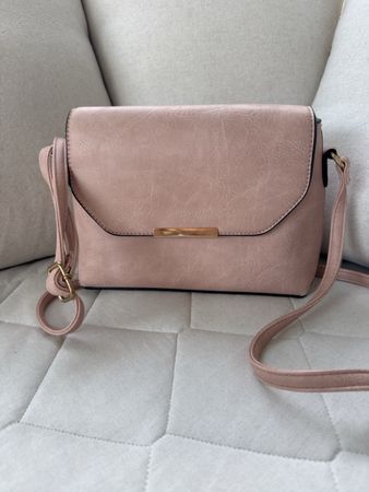Elegante Umhängetasche / Crossbody Bag Rosa, ungetragen
