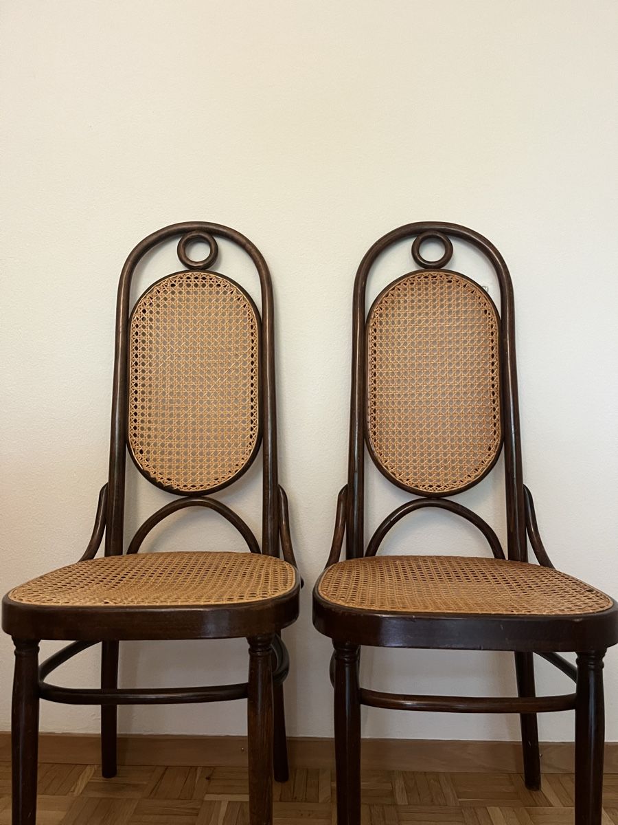 Sedie: Vintage Stühle 2er Set, Thonet Style – Usato da Bern venduto da Zoran.v 1