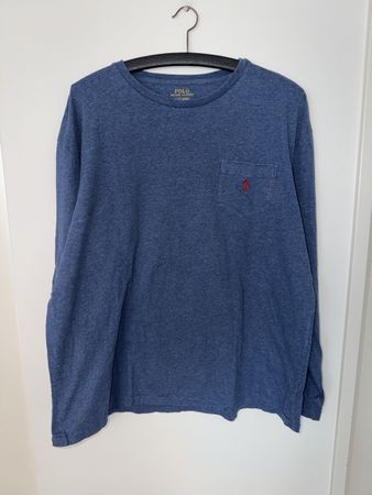 Polo Ralph Lauren Longsleeve Brusttasche Blau