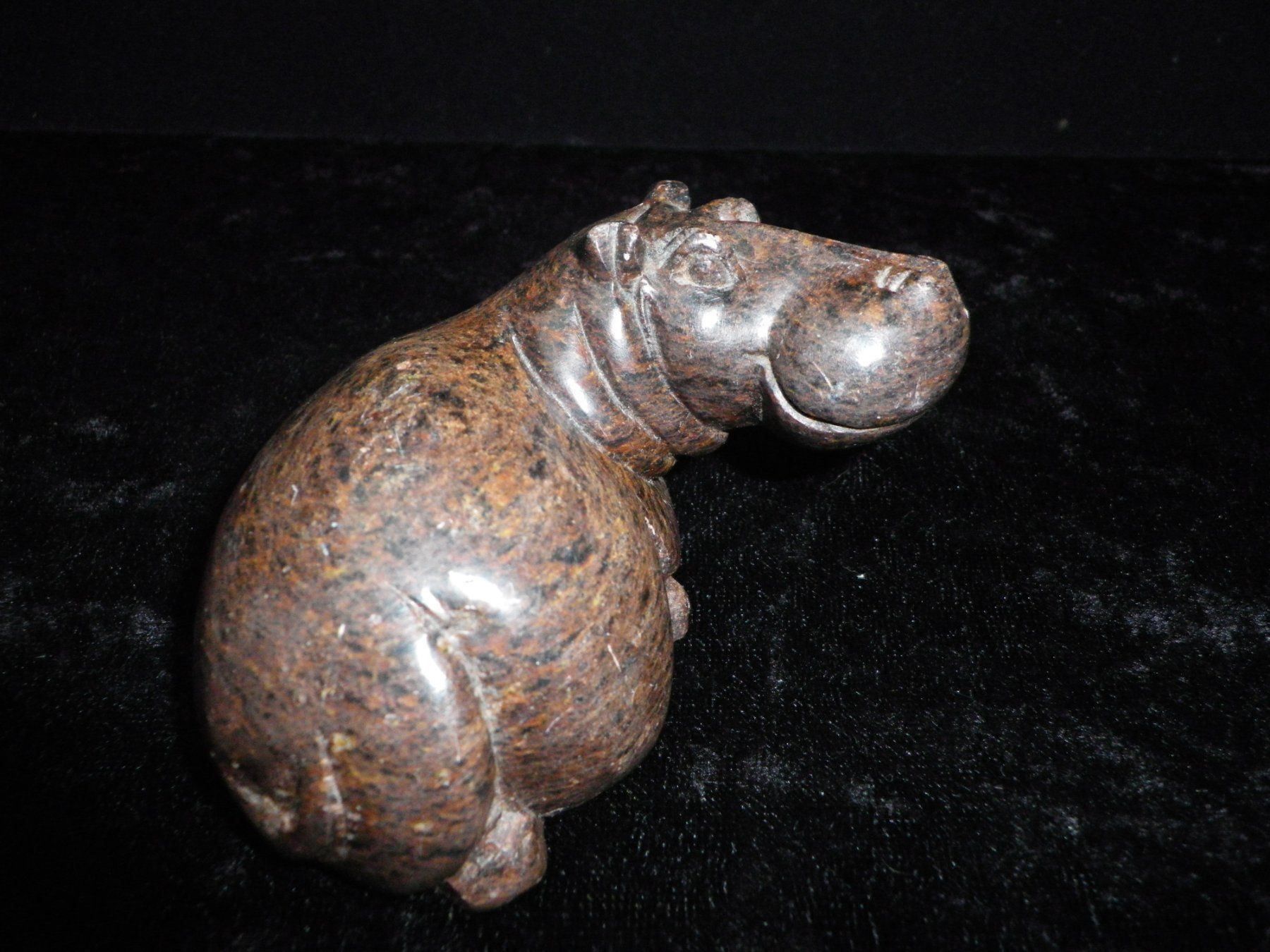Figuren: Nilpferd aus Stein Sammlerstück – Gebraucht aus Reinach BL von Annodomini 2