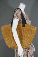 Sisley - grosse geflochtene Strandtasche