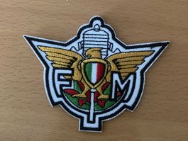 Federazione Motociclistica Italiana Patch Sticker Aufnäher
