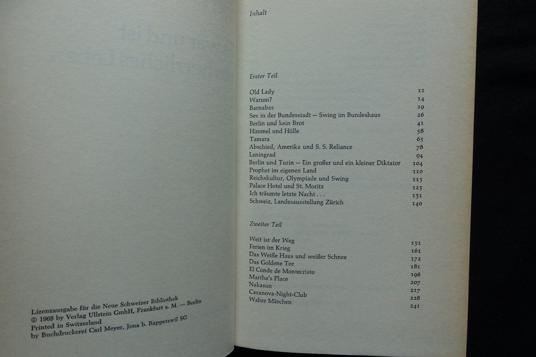 Libri: Teddy Stauffer: Es war und ist ein herrliches Leben – Usato da Gutenswil venduto da Optico 3