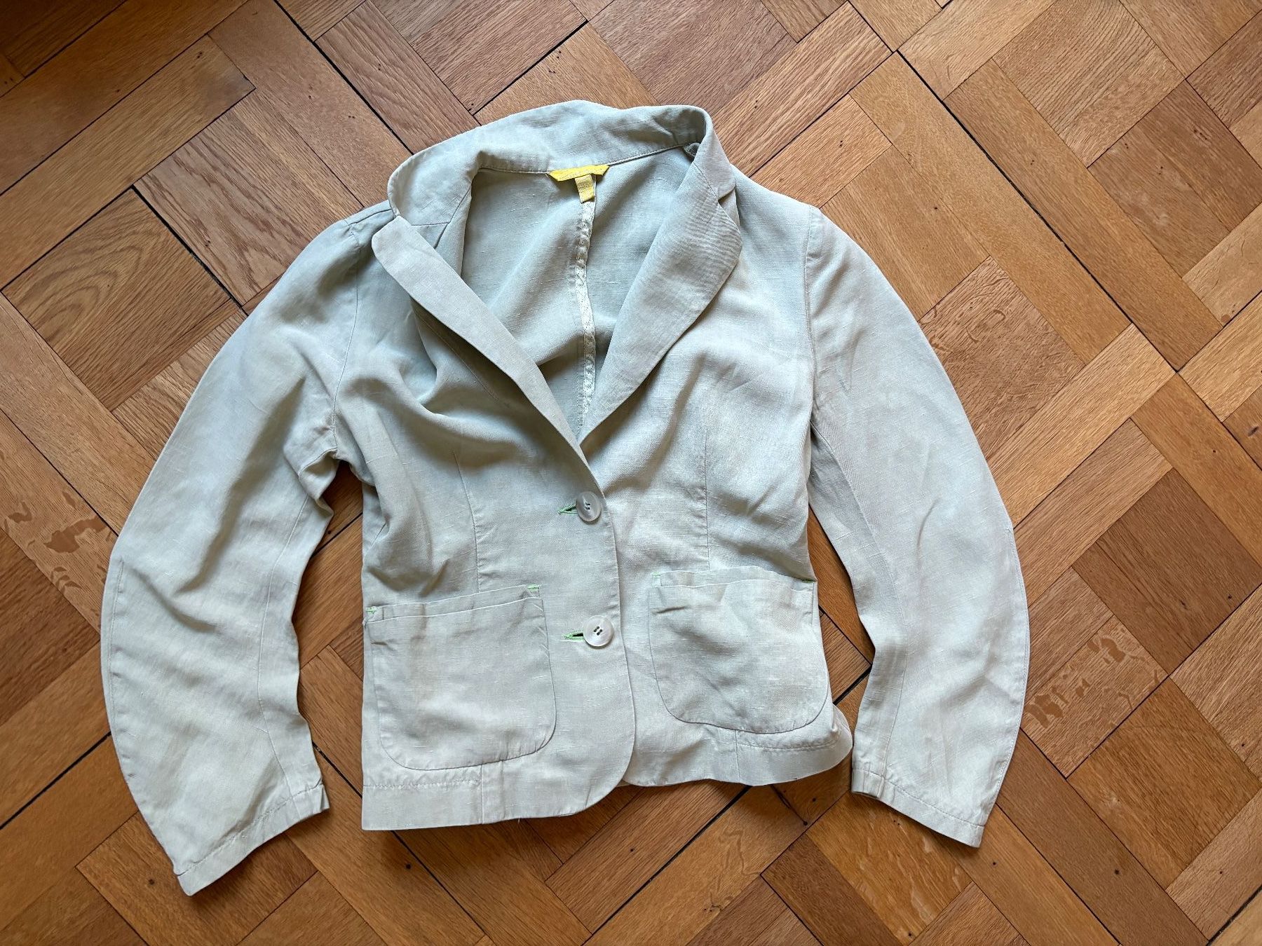 Jacken: Blazer Leinen Seide von Capasca Gr. 34 – Gebraucht aus Zürich von triangular 8
