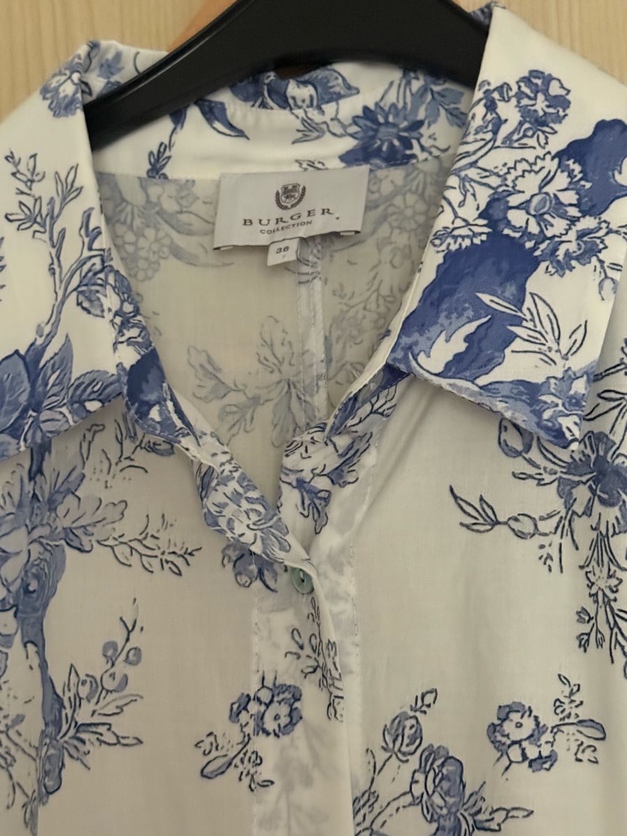 Vestiti: Maxikleid Blumenmuster Blau Weiss Grösse S gebraucht – Nuovo (secondo la descrizione) da Sarnen venduto da Sla_ta 5