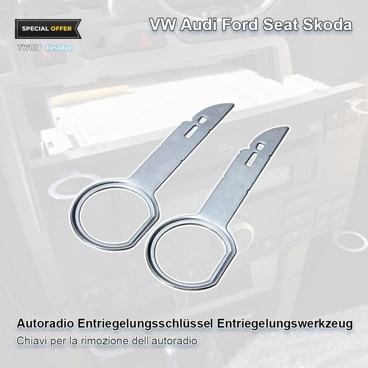 Vw Autoradio Werkzeug Ausbau Demontage Audi Ford Mercedes
