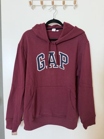 GAP Hoodie Kapuzenpullover bordeaux Grösse L guter Zustand