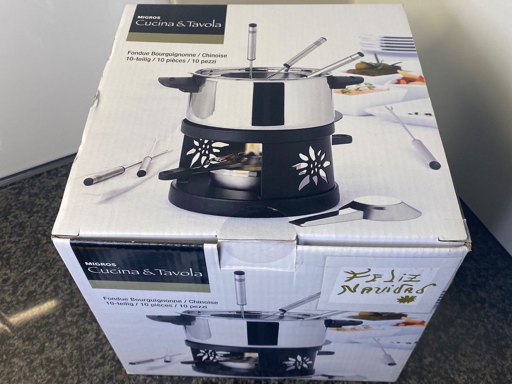 Fondue Bourguignonne / Chinoise / 10teilig Kaufen auf Ricardo