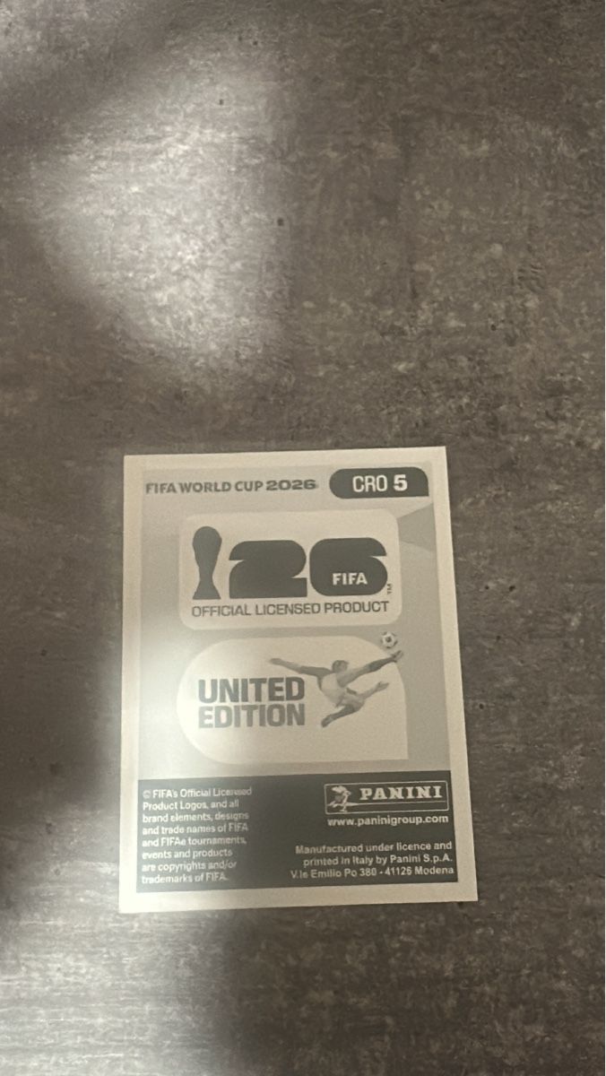 Panini Carte collezionabili: CRO 5 , FIFA WORLD CUP 2026 PANINI  – Nuovo (secondo la descrizione) da Frauenfeld venduto da 1PegPeg1 1
