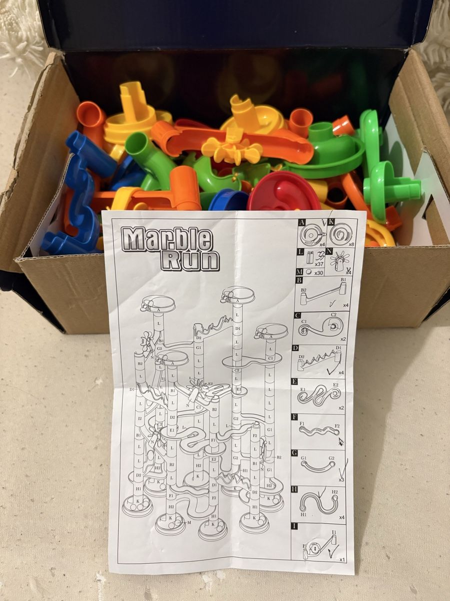 Jouets: Circuit à billes Marble Run avec instructions état usagé – Neuf (Voir description) à Lausanne par ahm_9l9k 1