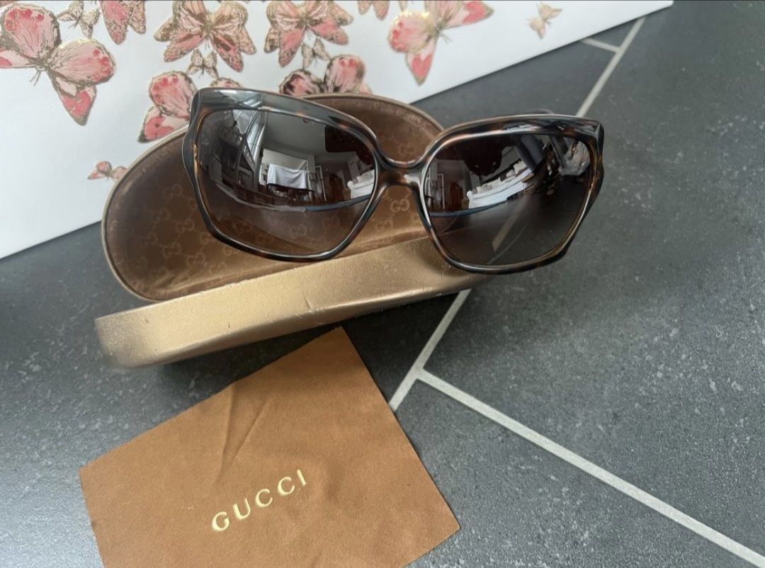Gucci Occhiali & Lenti: Sonnenbrille Gucci Damen braun  – Usato da Naters venduto da yvi21 1