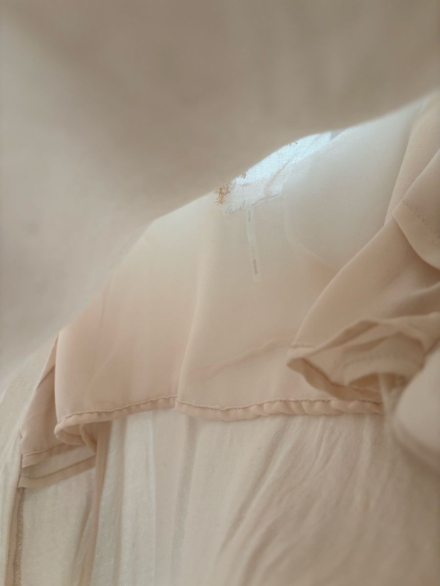 Top: Anthropologie Spitzentop champagne gold – Usato da Winkel venduto da Zimtguetzli 6