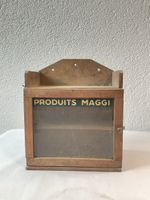 Ancienne vitrine publicitaire, produit Maggi 