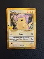 ⚡ Pokémon 30th Anniversary – Pikachu 58/102 ⚡ Gold EN