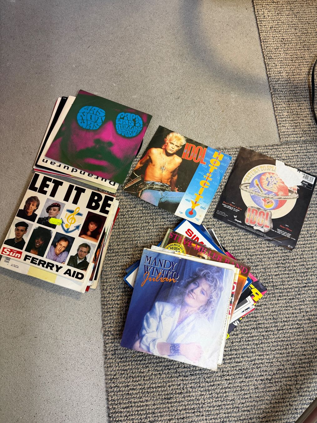 Schallplatten: Schallplattensammlung Singles und LPs – Gebraucht aus Fehraltorf von Burrito1 1