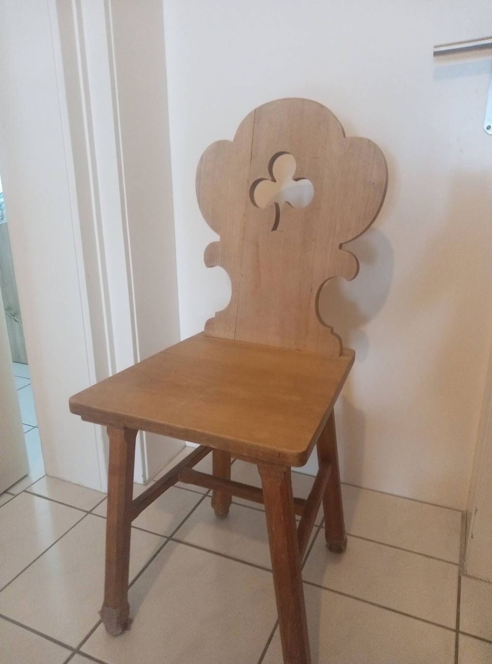 Sedie: Chaise rustique en bois massif – Usato da Bienne venduto da Daniel_Schader 1