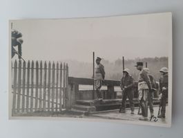 Foto Offiziere Soldaten guter Zustand RN
