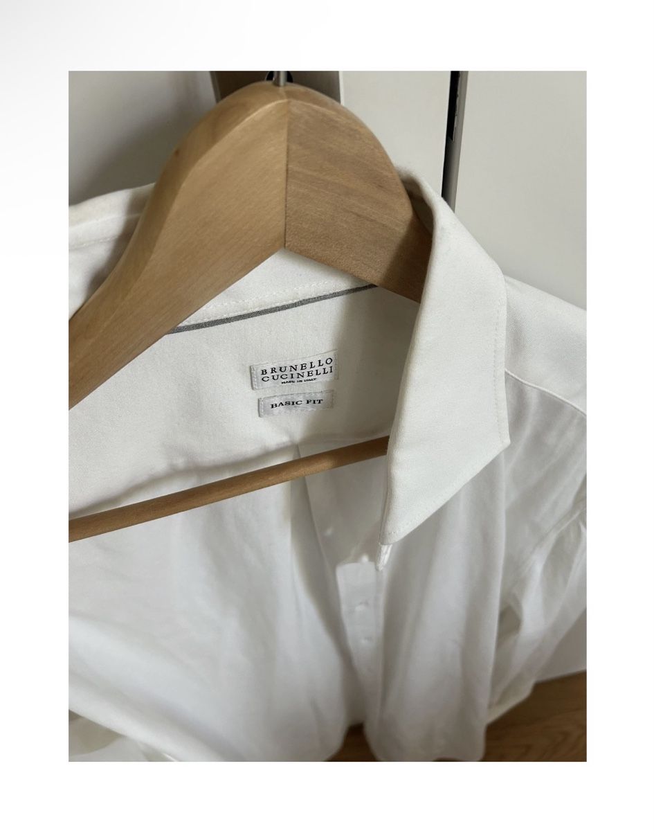 Brunello Cucinelli Hemden: Brunello Cucinelli Hemd Weiss – Gebraucht aus Zürich von nat_7wll 2
