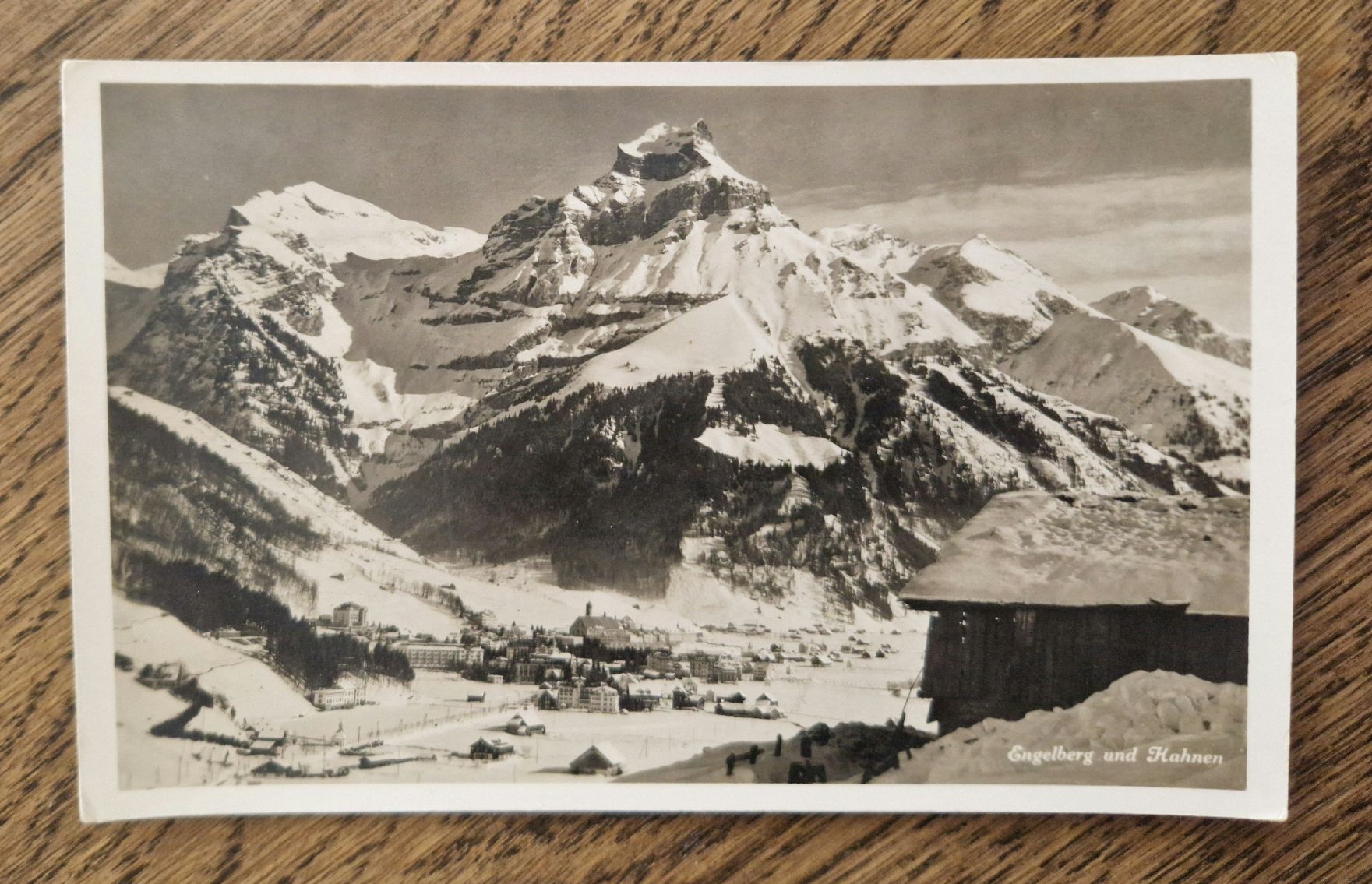 Cartoline postali: Engelberg und Hahnen 1936 – Usato da Ebikon venduto da Donar50