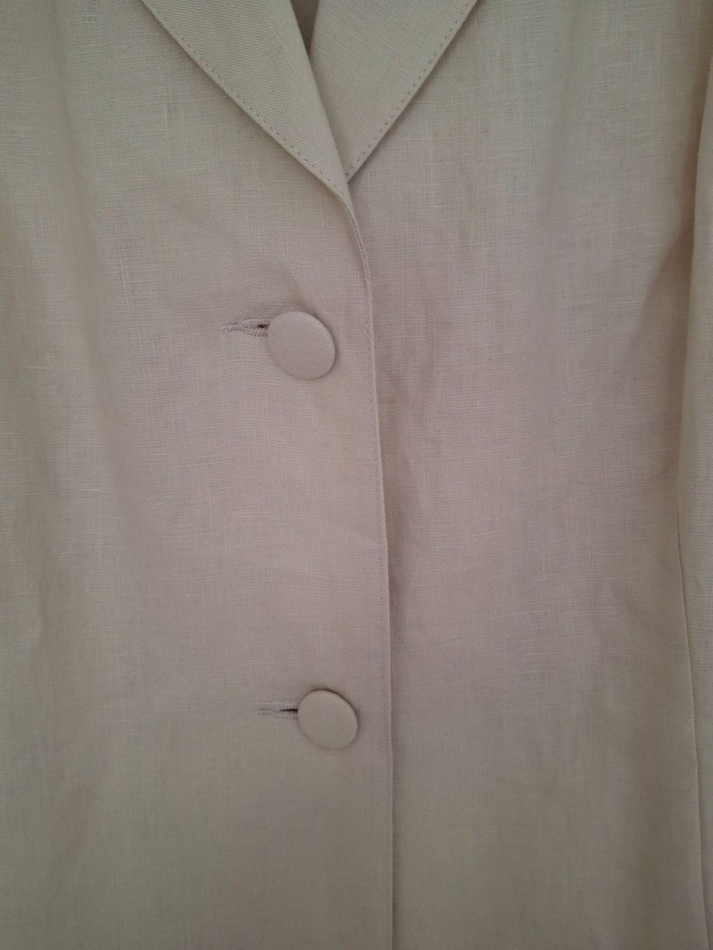 Jacken: Edle Leinen Jacke, beige, Gr. 52/54, C+A – Neu (gemäss Beschreibung) aus WALTERSWIL SO von thb_ybm8 2