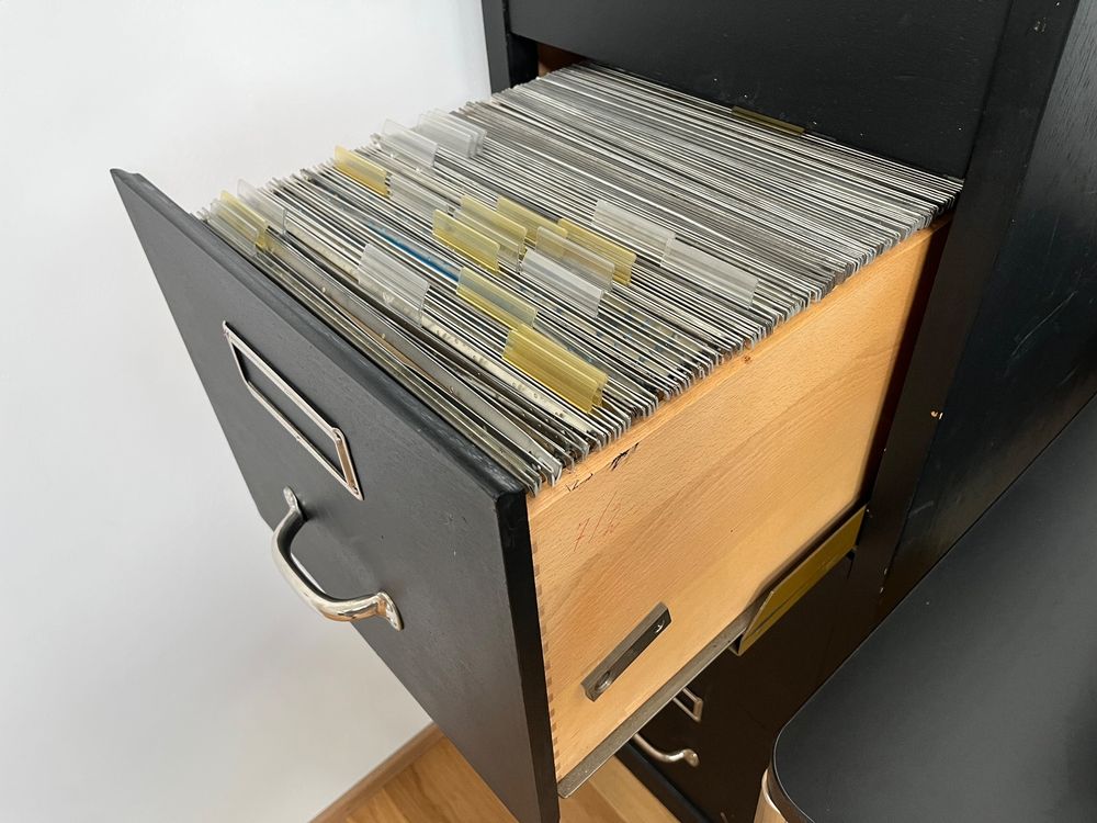 Hängeregister Schrank Kult Retro Direktion der E.Bauten (Gebraucht) in ...